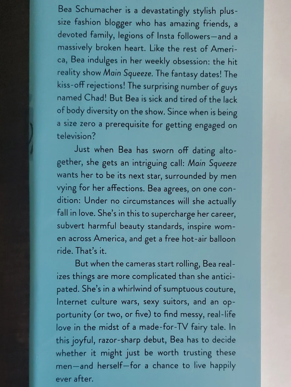 Adult Fiction Book